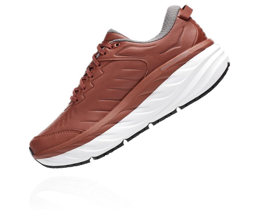 Hoka Australia One One Bondi Sr - Mens Running Shoes Brown - CNOEP-9680